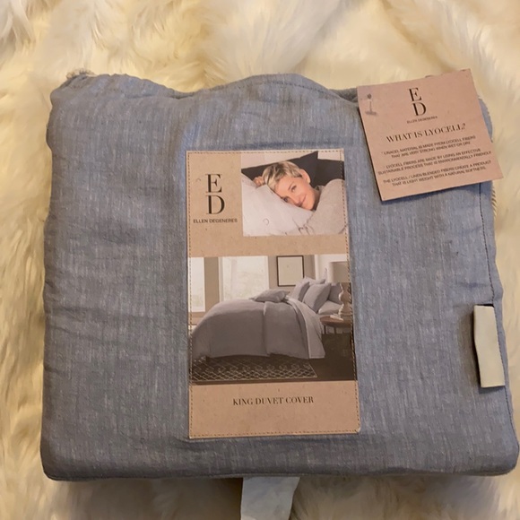 Ellen Degeneres Bedding Ellen Degeneres Dream King Duvet Cover Blue